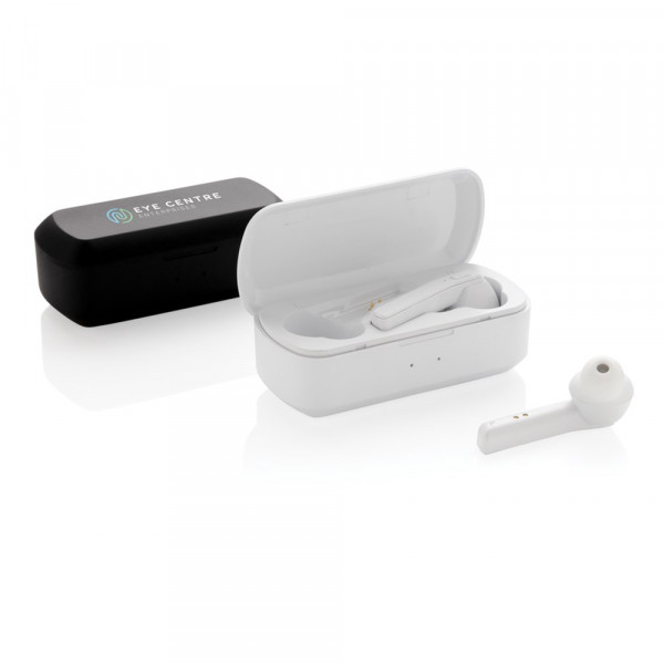 Auriculares Free Flow TWS con caja de carga